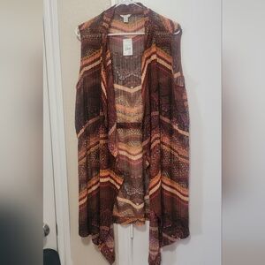 CATO LONG VEST OR DUSTER